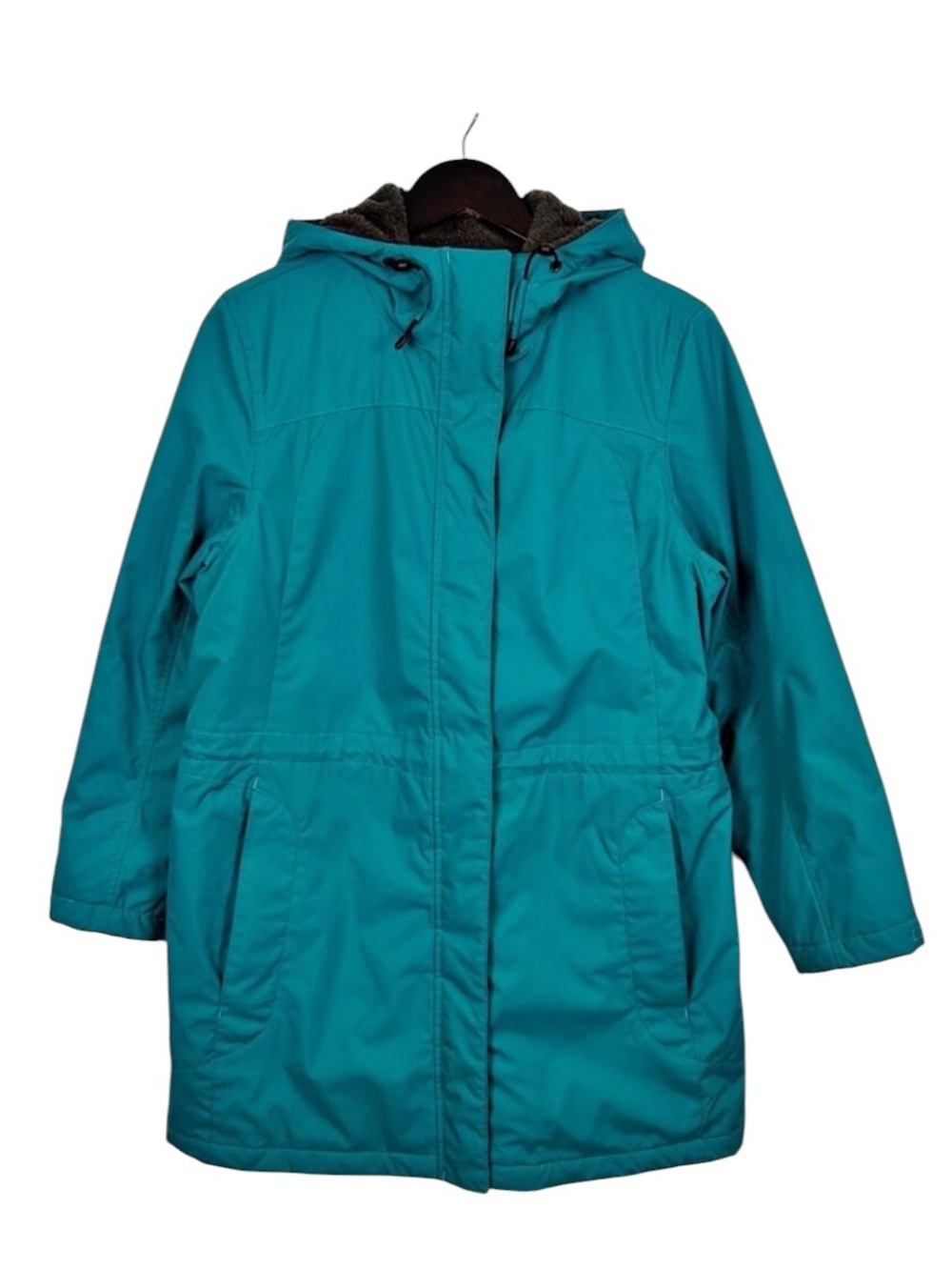 L.L. Bean Women's Winter Warmer Jacket in Teal Size Medium Petite